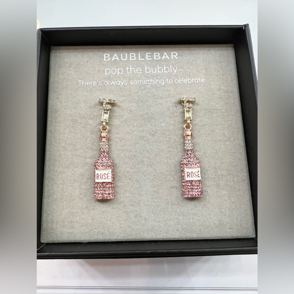 Baublebar pop the bubbly Rose earrings